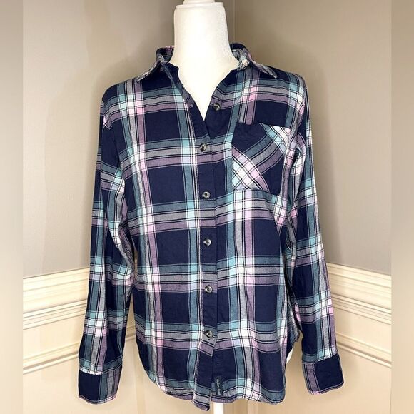Magellan Flannel Button Down Shirt Size X Small - Picture 1 of 6